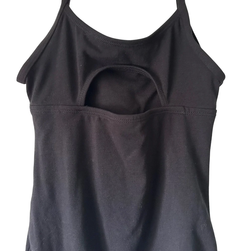 Cat & Jack Black Leotard‎ Kids' Dance Gymnastics Ballet Size M (7/8)